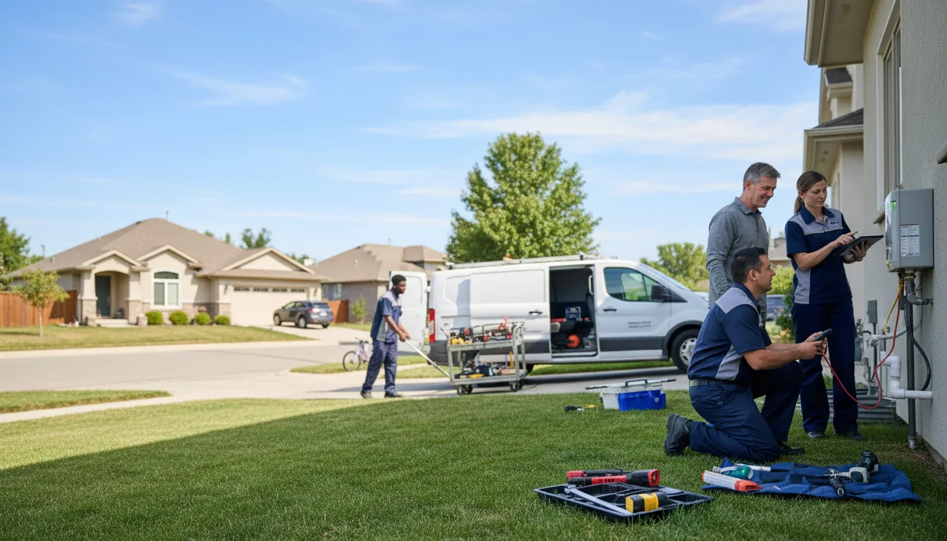 Tankless water heater service in Mason, MI